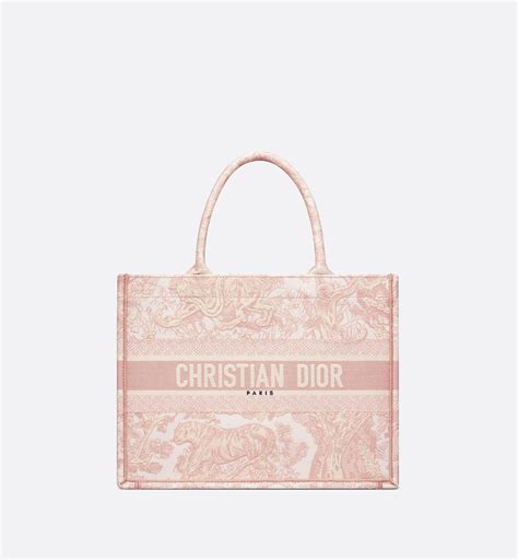 pink dior tote bag price